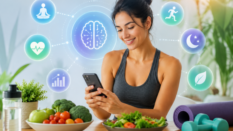 Formas de utilizar IA para se manter saudável